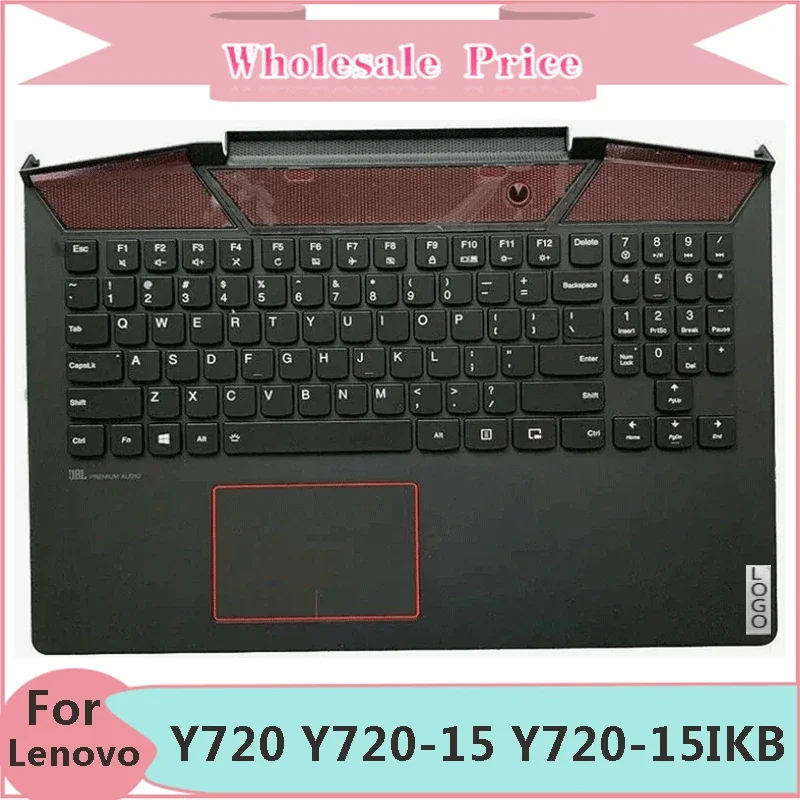 New Original For Notebook Legion Y720 Y720-15 Y720-15IKB Laptop Palmrest Case Keyboard US English Version Upper Cover