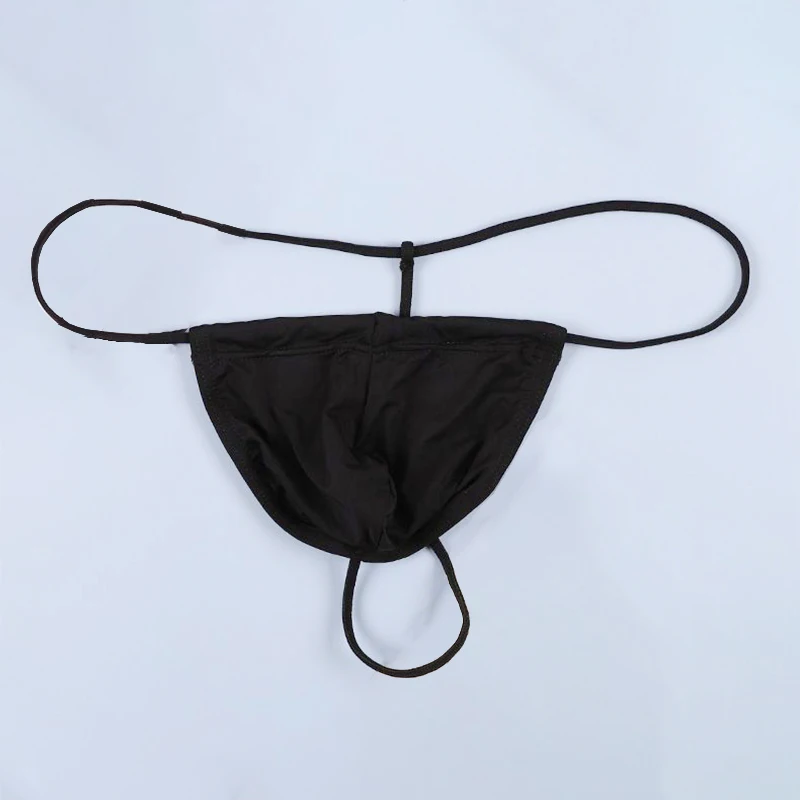 Men's Erotic Underwear Fine Waistband Micro Thong Penis Bag Sexy Tоy Mini String Homme Extrem Calzoncillos Gayman Heren Lingerie