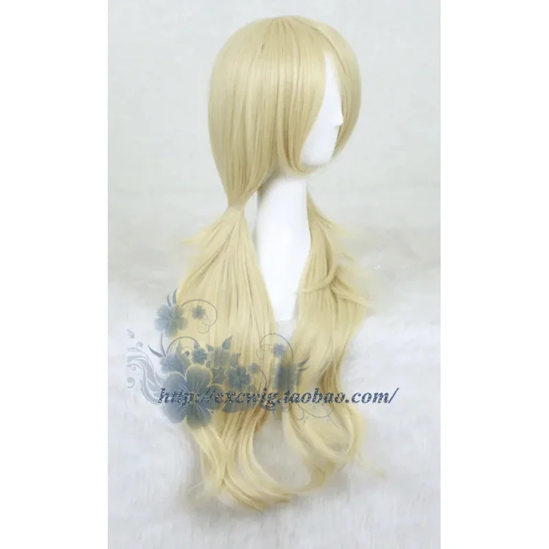 Sucker punch feminino boneca cosplay peruca boneca do bebê role play cabelo loiro peruca dourada trajes