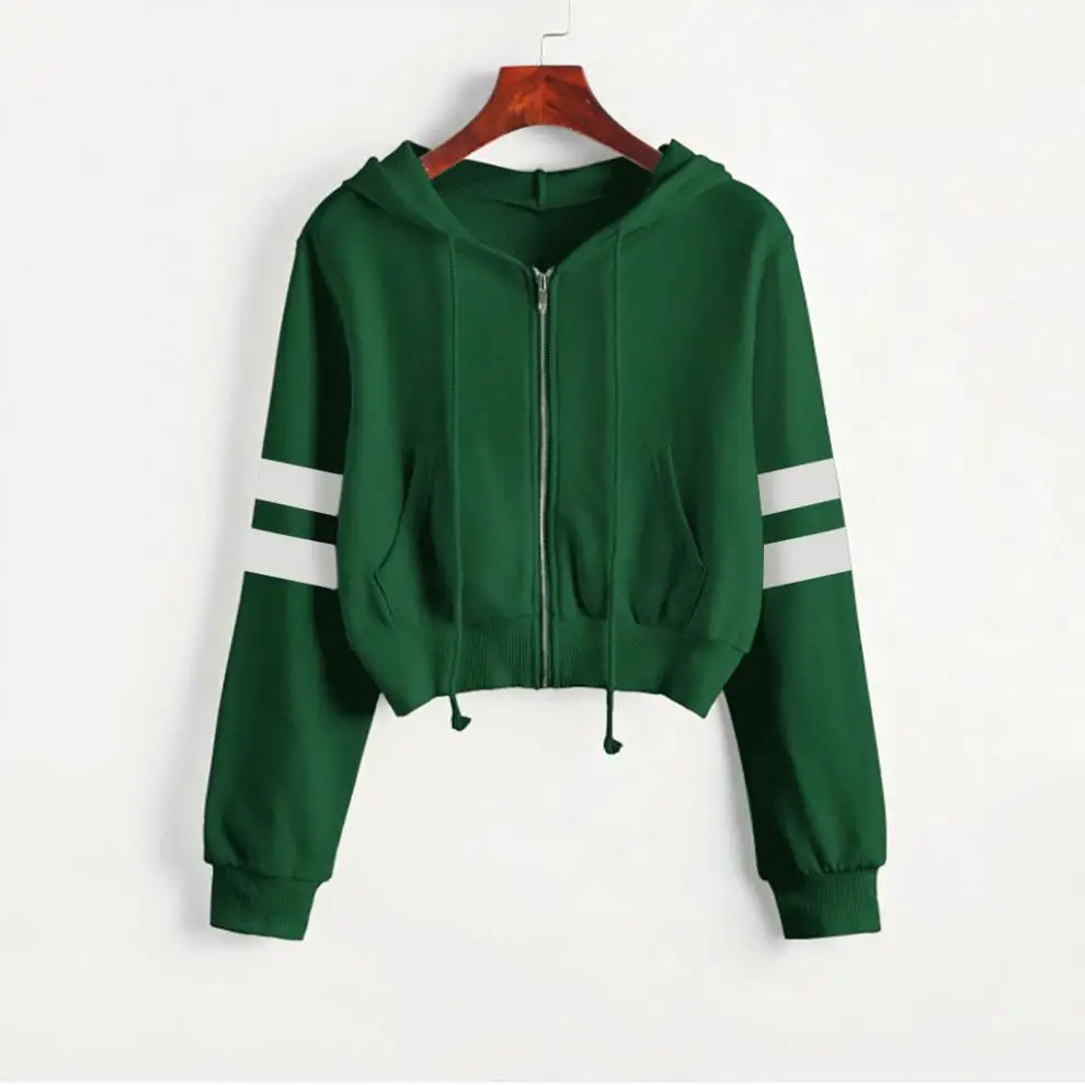 Women Sport Jacket Zipper Yoga Coat Clothes Quick Dry Fitness Jacket Running Hoodies Sportwear Gym Workout Top