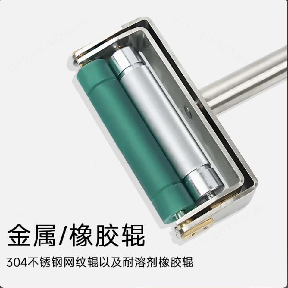 Manual Ink Proofer, Anilox Roller & Rubber Roller Coating Tester, Screw Type Ink Sampler for Flexo Gravure Color Proofing