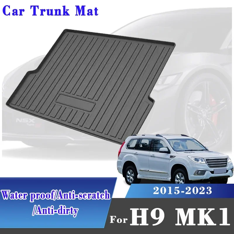 

Auto Trunk Mat For Great Wall Haval H9 2015-2023 2022 Car Boot Mats Rear Trunk Storage Pad Dust-proof Interior Car Accessories