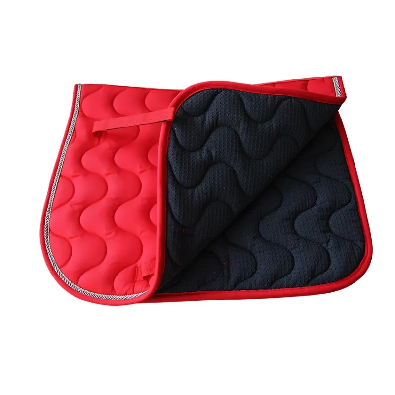 Suitable For Horse Saddle, Quilted Saddle Pad, T/C Fabric Shock Absorbing Saddle Cushion