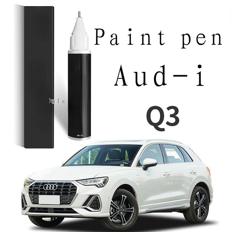 Paint pen for scratch suitable for Audi Q3 Q3 Sportback paint repair pen original glacier white gray Q3  accessories scratch car