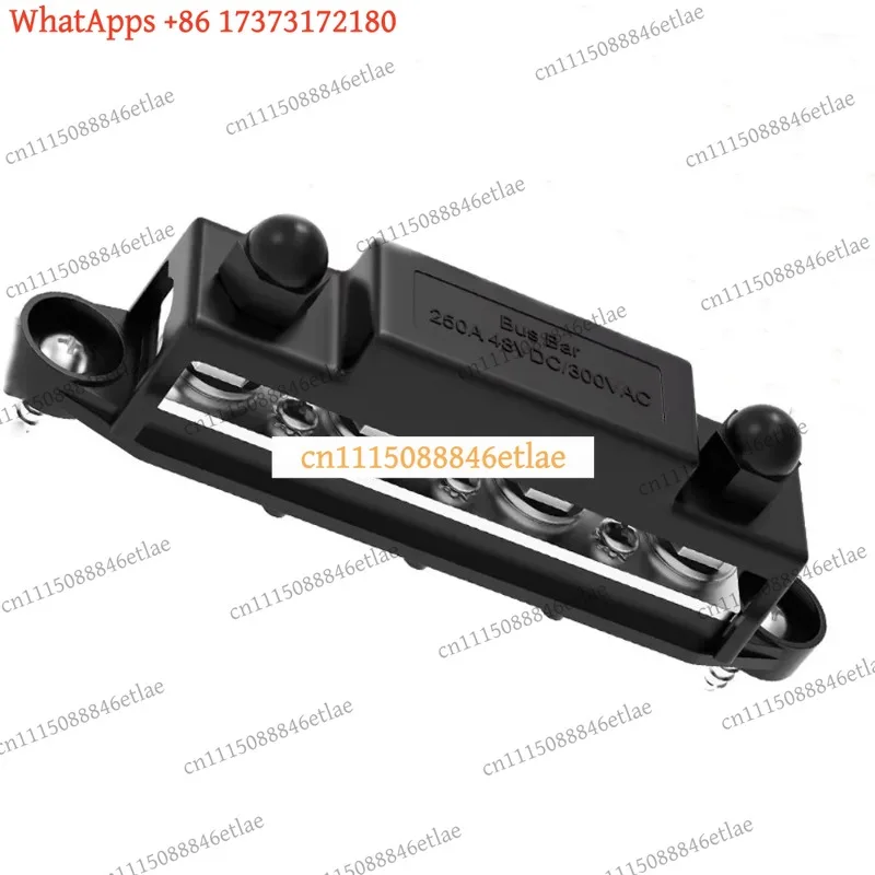 k3 250A Busbar BB250-T4M10, M10 Single Stud Power Distribution Block for RV Boat Car