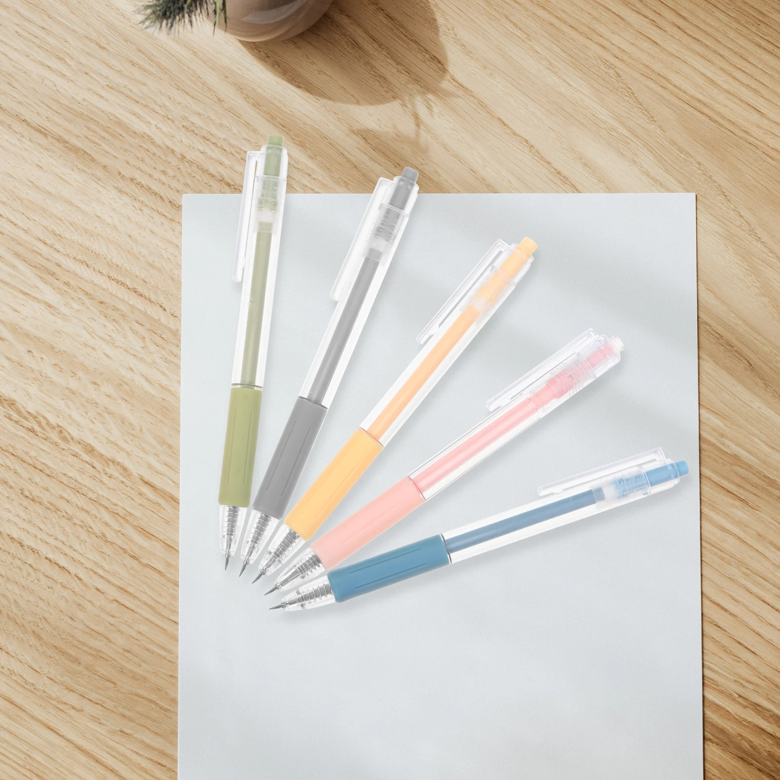 5pcs Pen Shape Cutter Portable Box Opener Envelope Openers Art Paper Cutting Tools Office Supply Multifunctional Utility Cutter