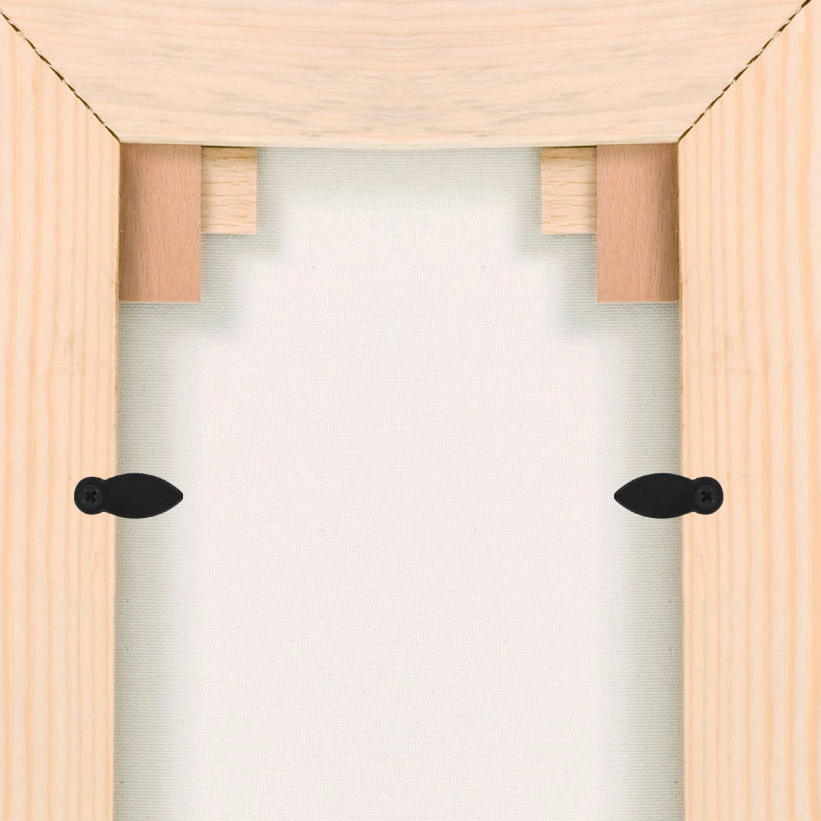 

100pcs Backing Clips Durable Plastic Picture Frame Fasteners Decorative Photo Frame Supplies Hanging Hardware