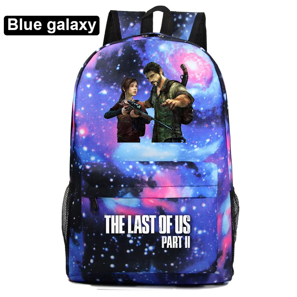 The Last of Us Part 2 Backpack Student Boys Girls School Bag Rucksack Travel Pack Laptop Bag Big Strong Mochila