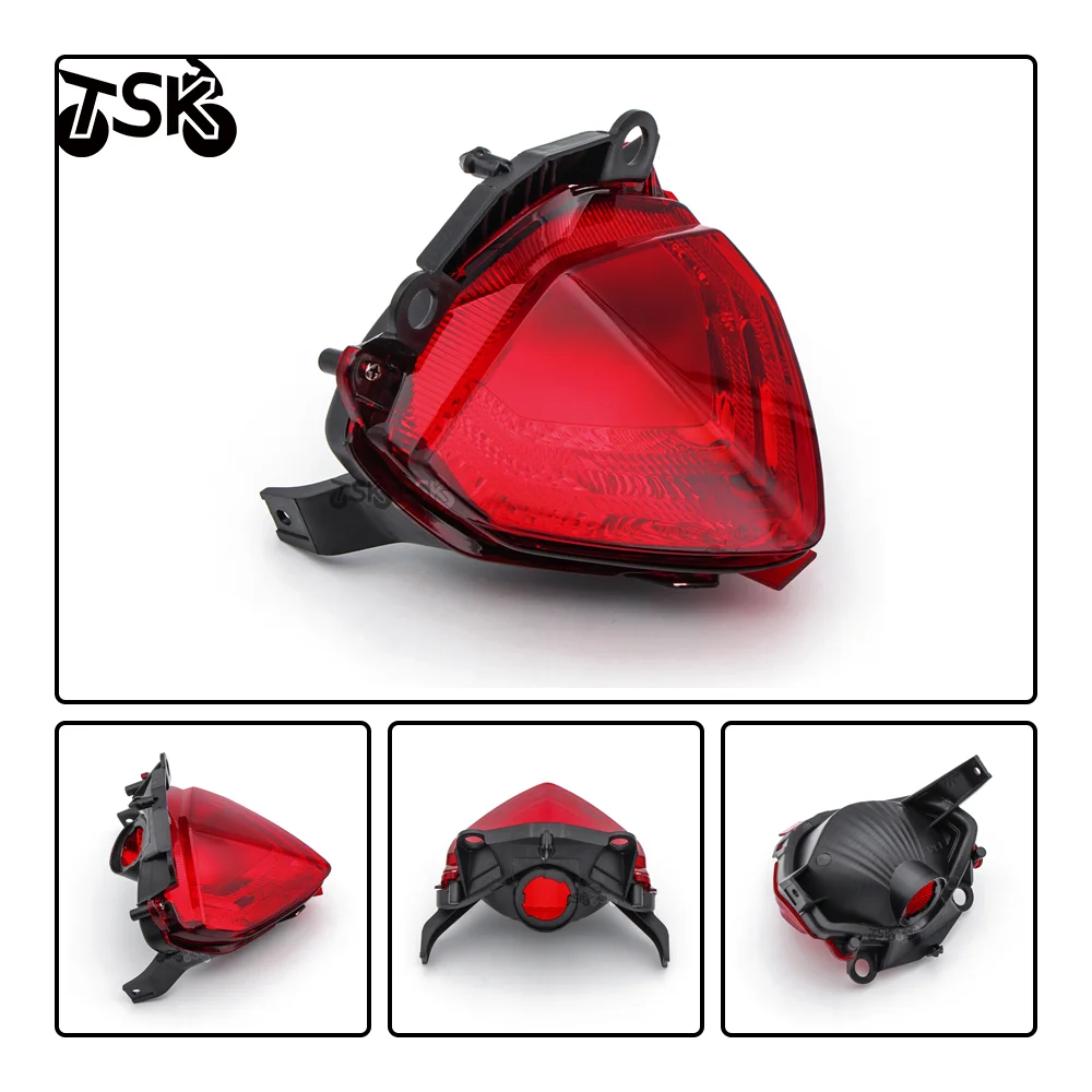 Red Taillight Housing For Honda CBR 400R 2013 2014 CBR 500R CB500X CB500F 2013-2015 Motorcycle Parts Brake Tail Light Lens