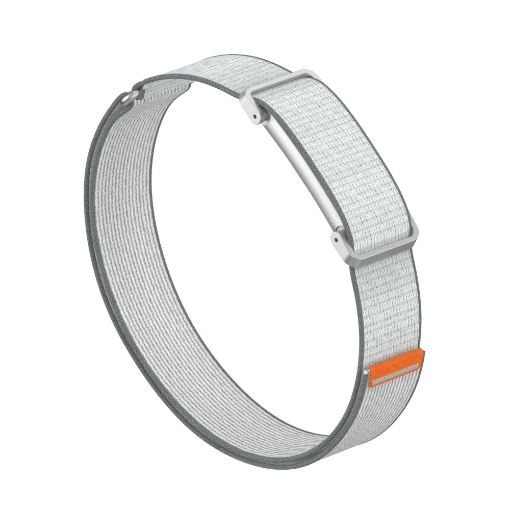 For Google Fitbit Air Nylon Elastic Band Metal Frame Sport Fitness Replacement Wrist Strap Breathable Stretch Arm Band Unisex