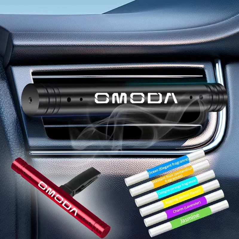 1Pc Aluminum Alloy Car Air Vent Aromatherapy Stick for Chery Omoda 5 C5 Tiggo 8 7 Pro Long Lasting Auto Freshener Accessories