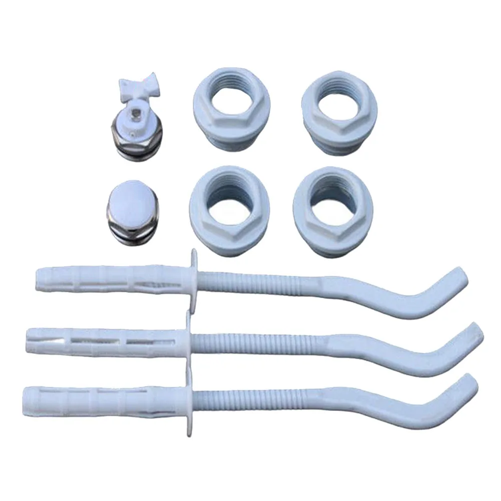 13Pc Radiator Heater Accessories Kit with Rubber Sealings and Metal Parts for Leak Prevention Wall Mounting