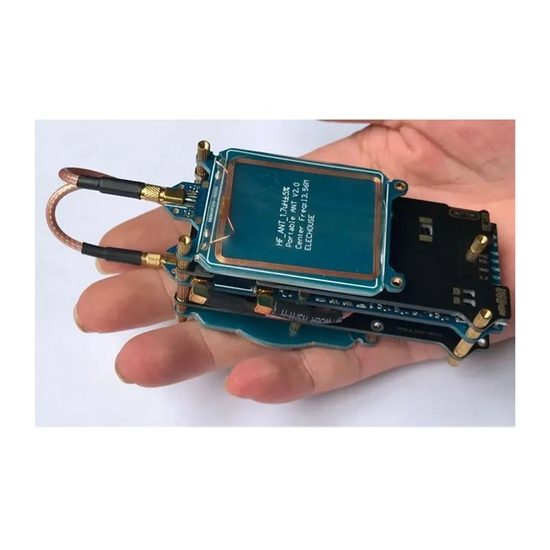 التكنولوجيا الجديدة PM3 DEV Proxmark3 ترقية 512K RDV2 الذاكرة NFC قارئ استنساخ RFID IC ID M1 مجموعة كاتب البطاقات Proxmark 3