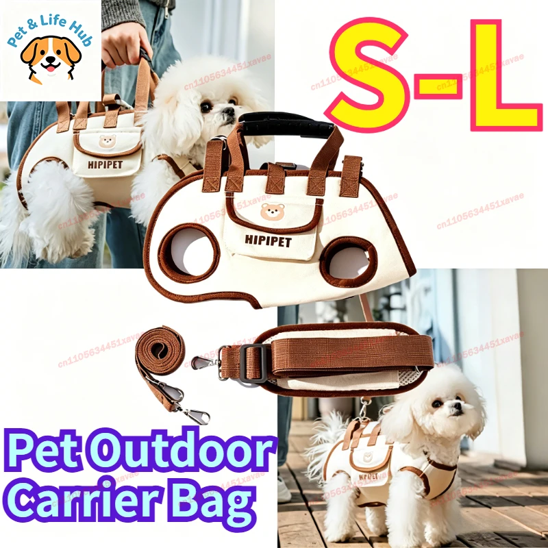 Pet Stroller Carrier - Haustier-Outdoor-Tragetasche für kleine Hunde und mittelgroße