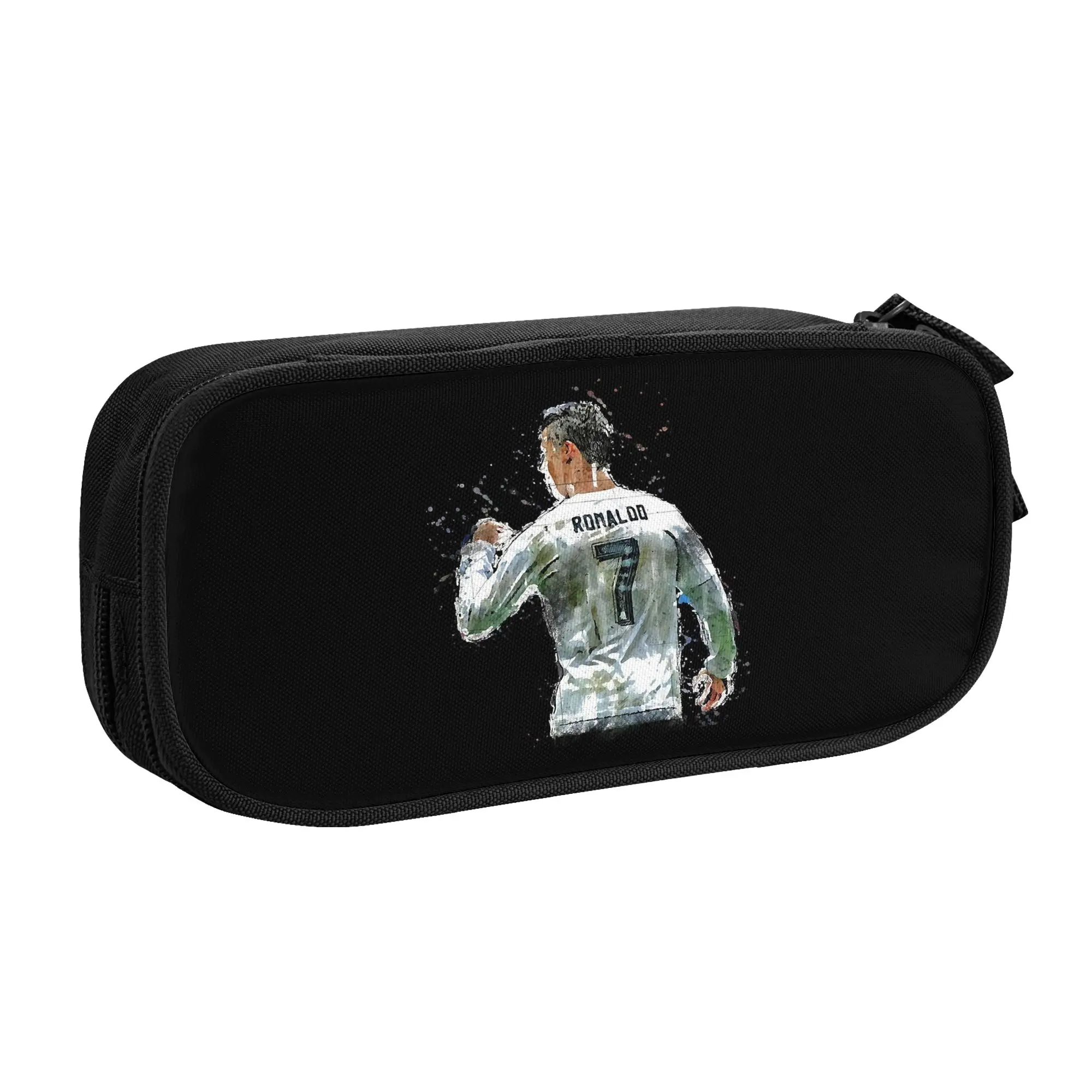 

Прекрасный футбольный пенал CR7, пеналы для ручек, детские пеналы большой вместимости, школьные принадлежности, подарки, канцелярские товары