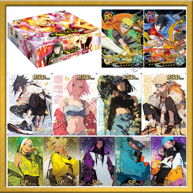 

Little Dinosaur Naruto Card 2 Yuan Packs 16th Original Anime Rare Collection Cards Flash Cards Children Birthday Christmas Gifts