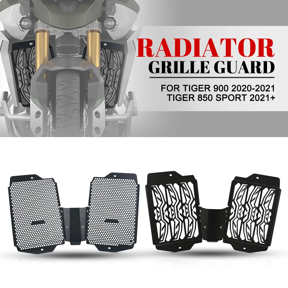 

For Tiger 900 2020-2021 Tiger 900 GT Motorcycle Accessories Radiator Guard Protector Grille Grill Cover Tiger 850 Sport 2021+