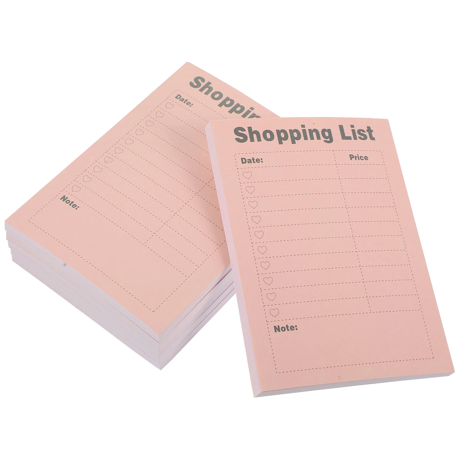6 Books Shopping List Daily Planner Notepad Weekly Grocery Small Notebook Good Looking
