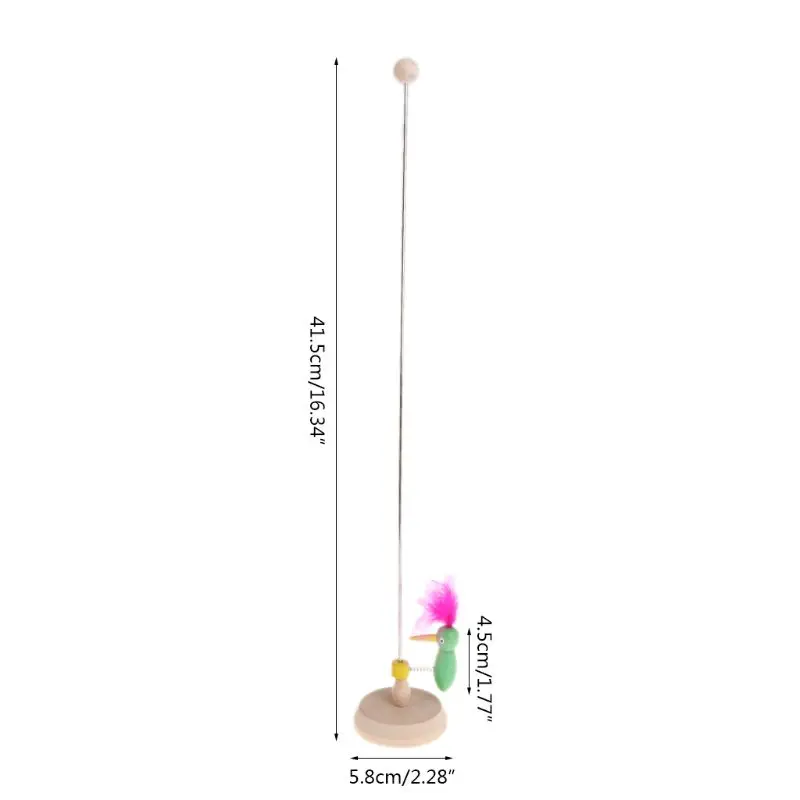 Sensory Toy Hand-Eye Training Pole Pecker Toy Spring Bird Kids Party