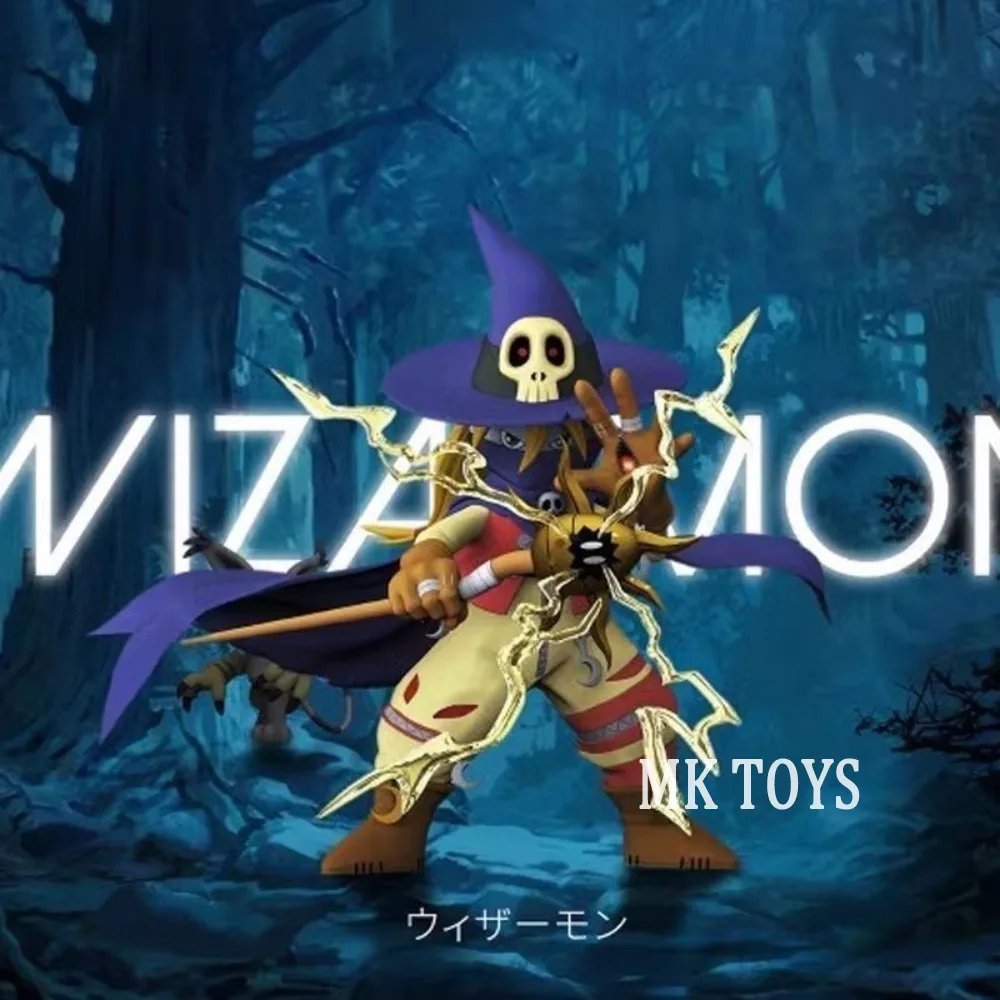 3.5-11.5cm Anime Digimon Adventure Figure Wizarmon and Tailmon Action Figures Pvc Collection Model Toys for Children Gifts
