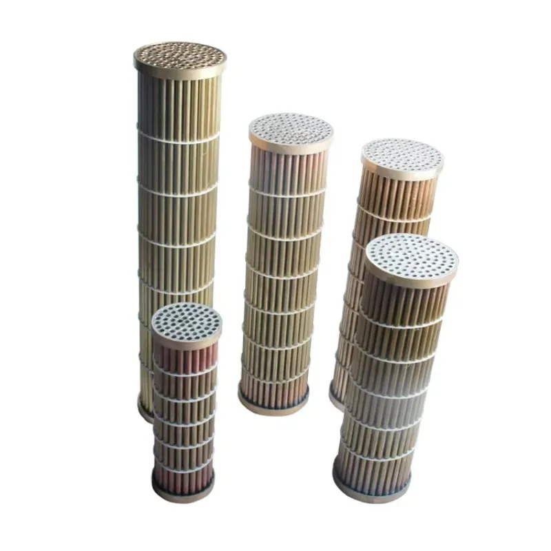 China Manufacturer's Standard Size Sea Water Cooler Tin Brass Full Heat Exchange Core Competitive Price for Boat Engine