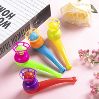 10/20pcs Fun Colorful Magic Blowing Pipe Floating Ball Game Children Toys Birthday Party Favors for Kids Keepsakes Carnival gift
