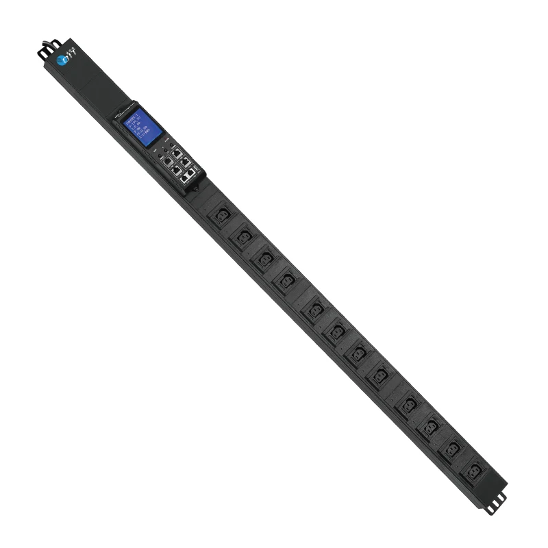 

63A Industrial 12 Bit Anti-fall IEC C13 Outlets Smart PDU Socket Meter Power Distribution Unit