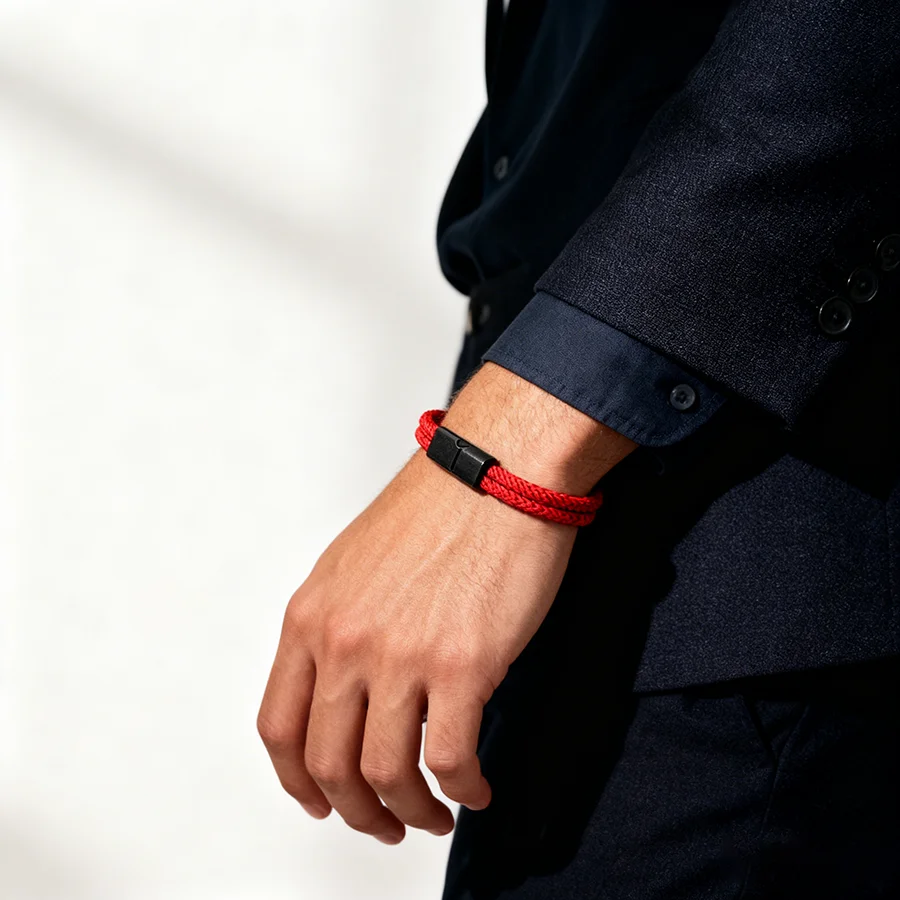 Noter 새로운 독특한 남성용 코드 팔찌 프리미엄 선 - Men'S Accessories Premium 리뷰 및 가격