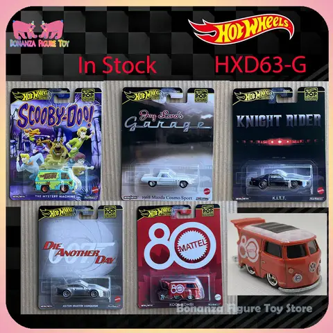 In Magazzino 1/64 Hot Wheels Modello di Auto 2025 Pop Culture Serie Macchina Mistero Aston Martin Auto In Lega Modello Collezione Regalo Giocattoli