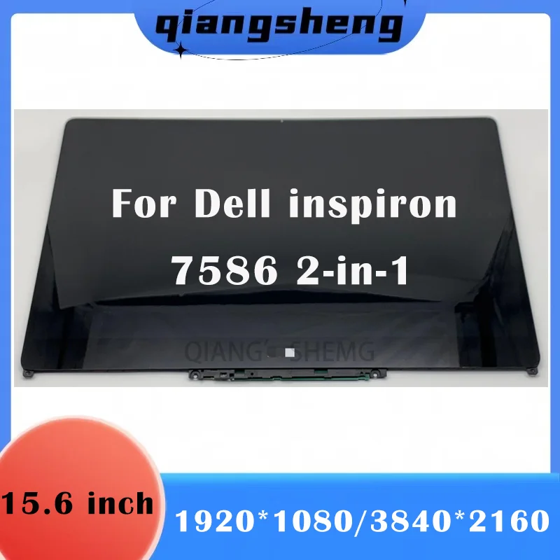 

15.6'' Laptop LCD Touch Display For Dell Inspiron 7586 2-in-1 P76F001 FHD UHD 4K Touch Screen Components New Replacement