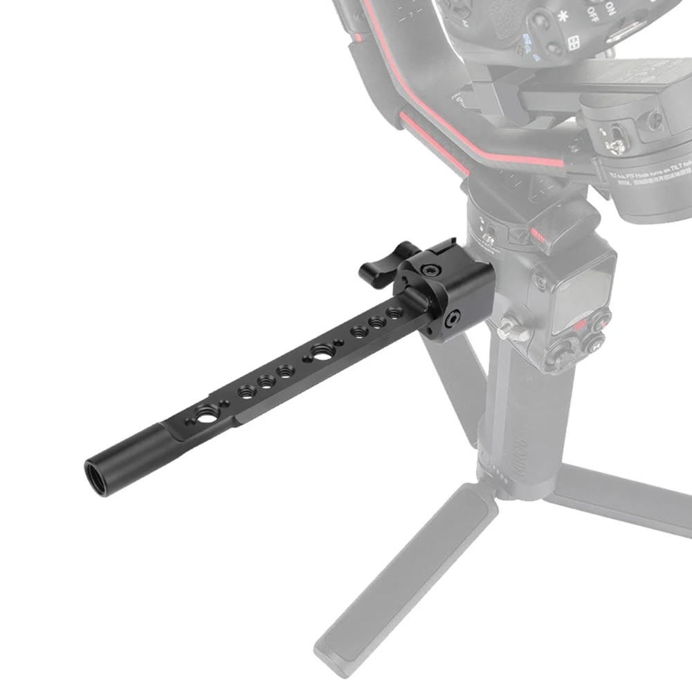 CAMVATE 카메라 퀵 릴리스 NATO 익스텐션 마운트, DJI RS 2, RSC 2, RS 3, RS 3 프로용, 직경 15mm 로드