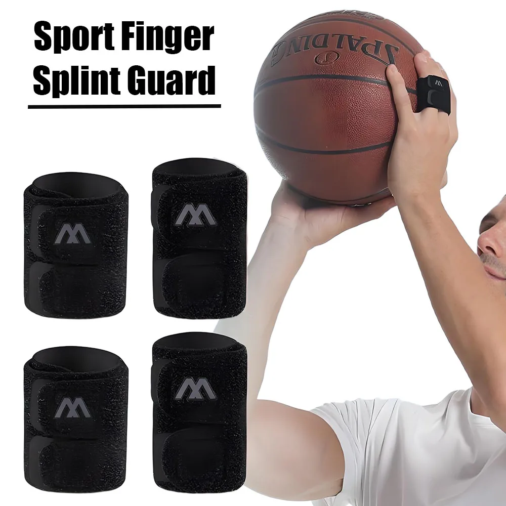 

Sports Finger Sleeves Sports Finger Guard Joint Stabilizing Brace Breathable Non-Slip for Basketball Volleyball Badminton