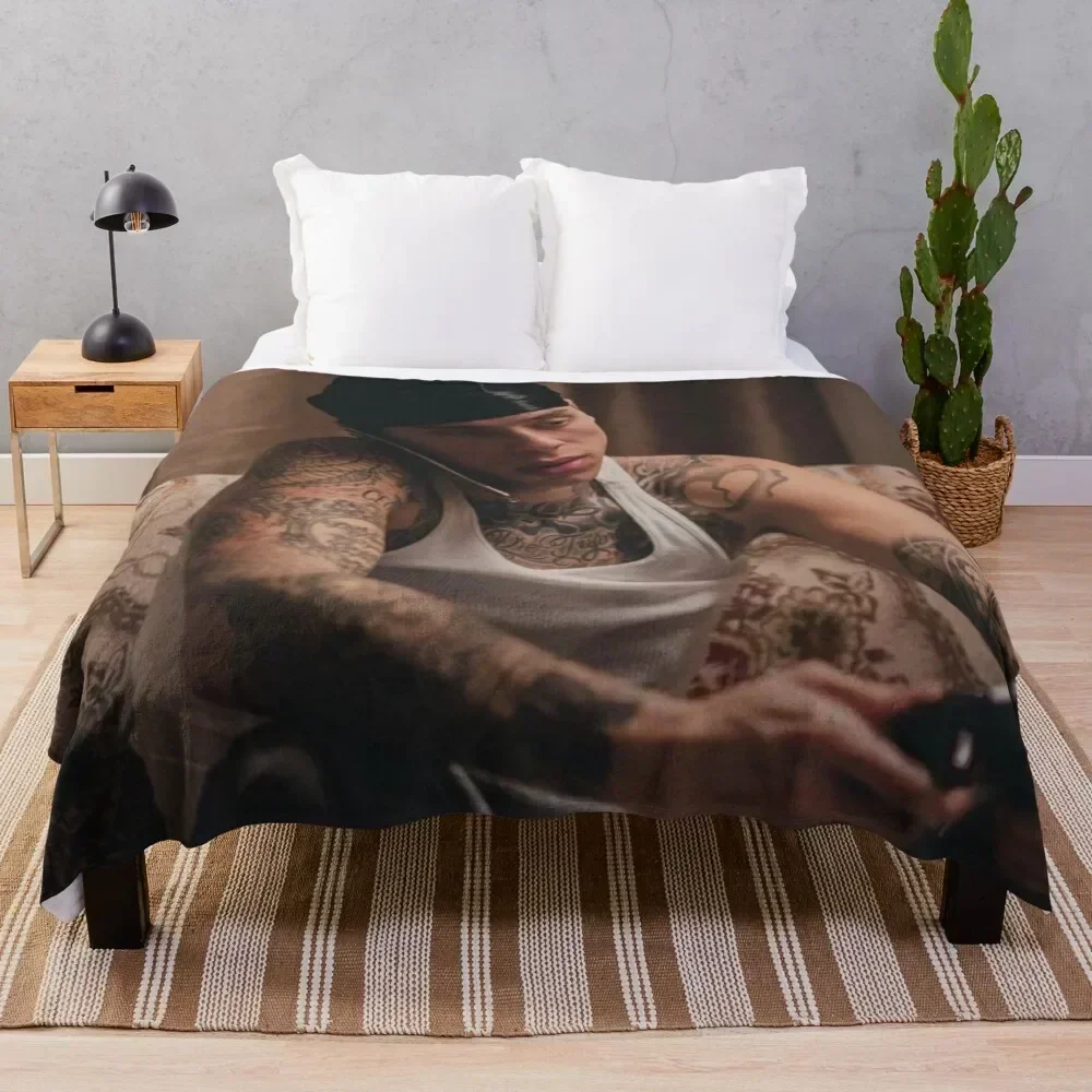 

Central Cee Throw Blanket Modern Design Soft Blanket for Home Decor