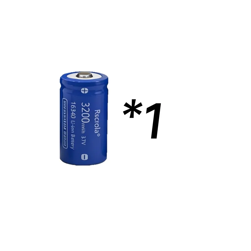 3,7 V 16340 Li-ion batterij 3200 mAh, oplaadbare CR123A-batterijen met oplader, voor Arlo-camera's VMC3030 VMK3200 VMS3330, zaklamp