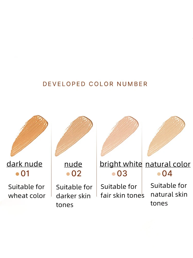 Ooo Outof office Kamelie nackt Concealer deckt Flecken Akne markiert dunkle Kreise modifiziert Akne Muskel Concealer Make-up