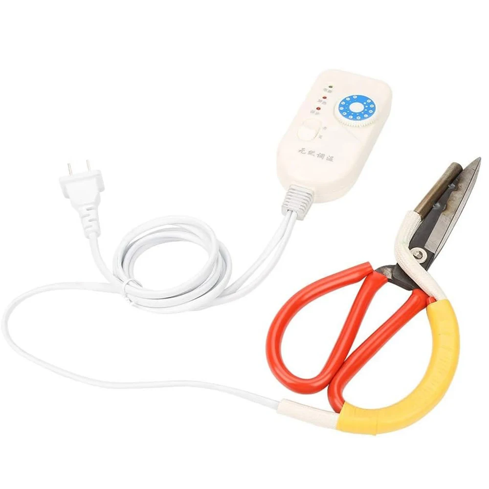 Temperature Scale Practical Scissor Electric Heating Tailor Scissors Heated Scissors Scissor Cutting Machine for Fabric