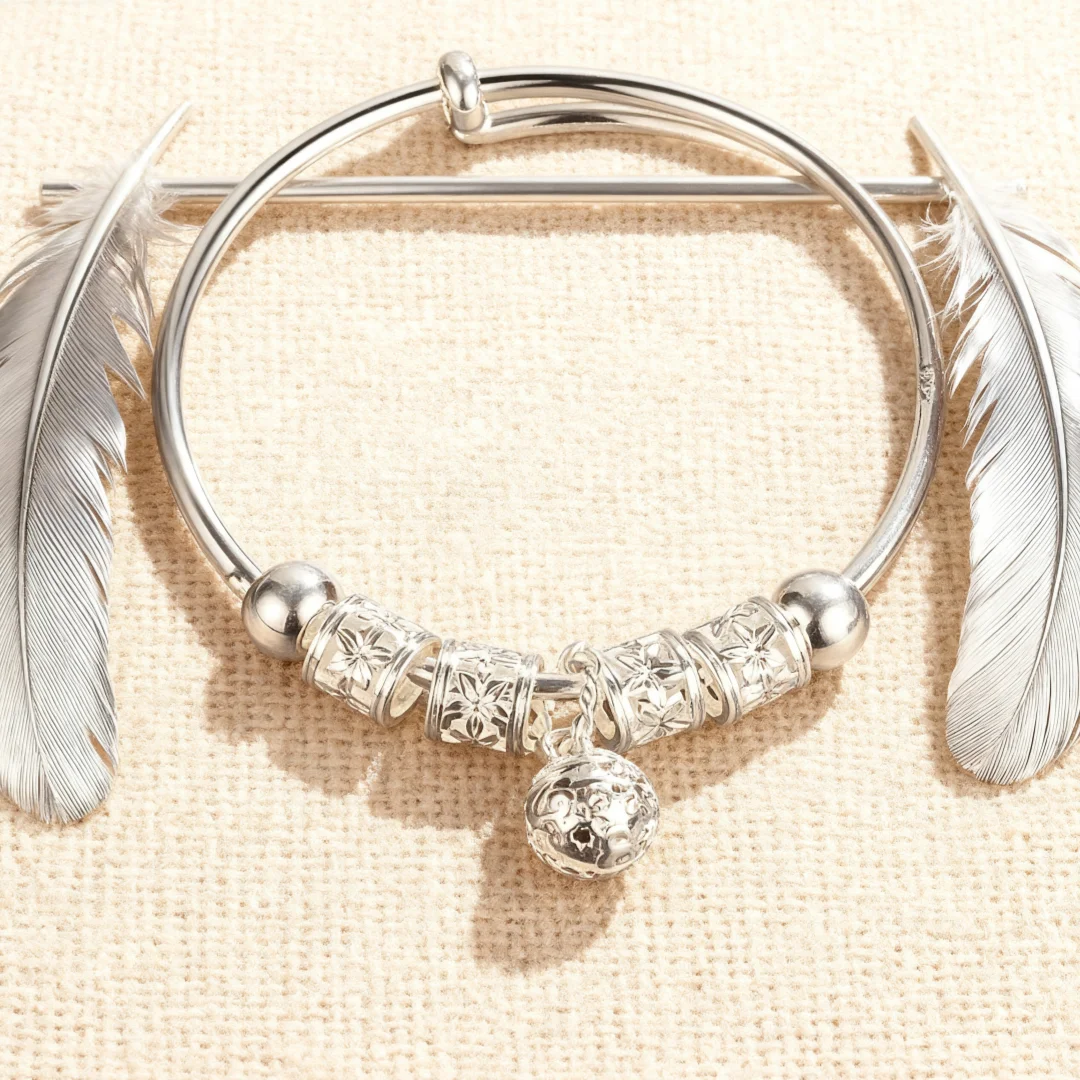 

Новый браслет из стерлингового серебра 925, дворец, полый шар, браслеты для женщин, великолепные модные вечерние свадебные украшения, подарки, регулируемые