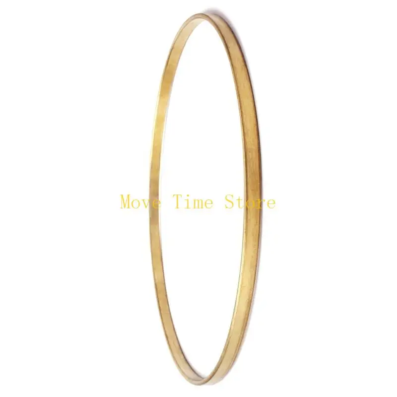 92ME Brass Banjo Hoop Tension Flanges for Banjo Guitar Accessories 11 Inch