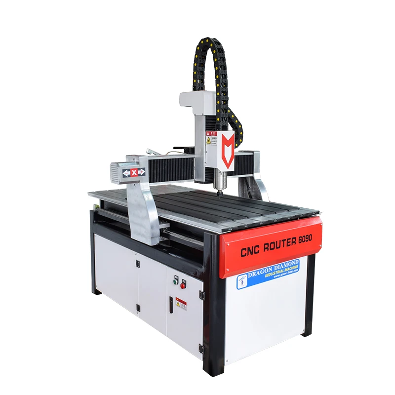 Engraving Cutting Machine for Wood Mdf Acrylic Stone Aluminum Mini Desktop 6090 Cnc 4 Axis Router/Small Cnc