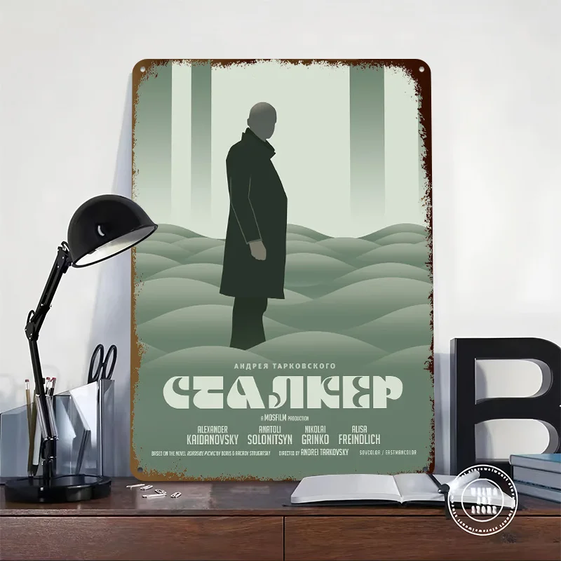 Stalker Printing Poster Customized Retro Wall Art Vintage Metal Signs for Home and Decoration Gaming Bar Accessories Wand Deko