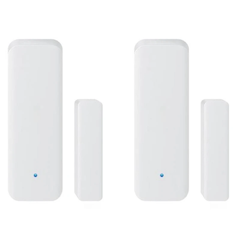 

2X TUYA Zigbee 3.0 Smart Window Door Sensor Zigbee 3.0 Wireless Connection For Smart Echo Hub Smartlife App