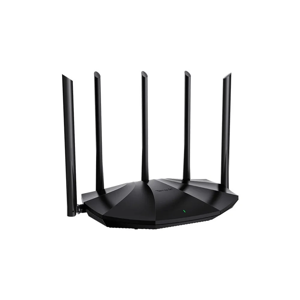 Tenda wifi6 ax Pro-デュアルバンド1501mbps,2.4ghz,5ghz,ギガビット,6ルーター,高性能,fems 5外部,6dBiアンテナ