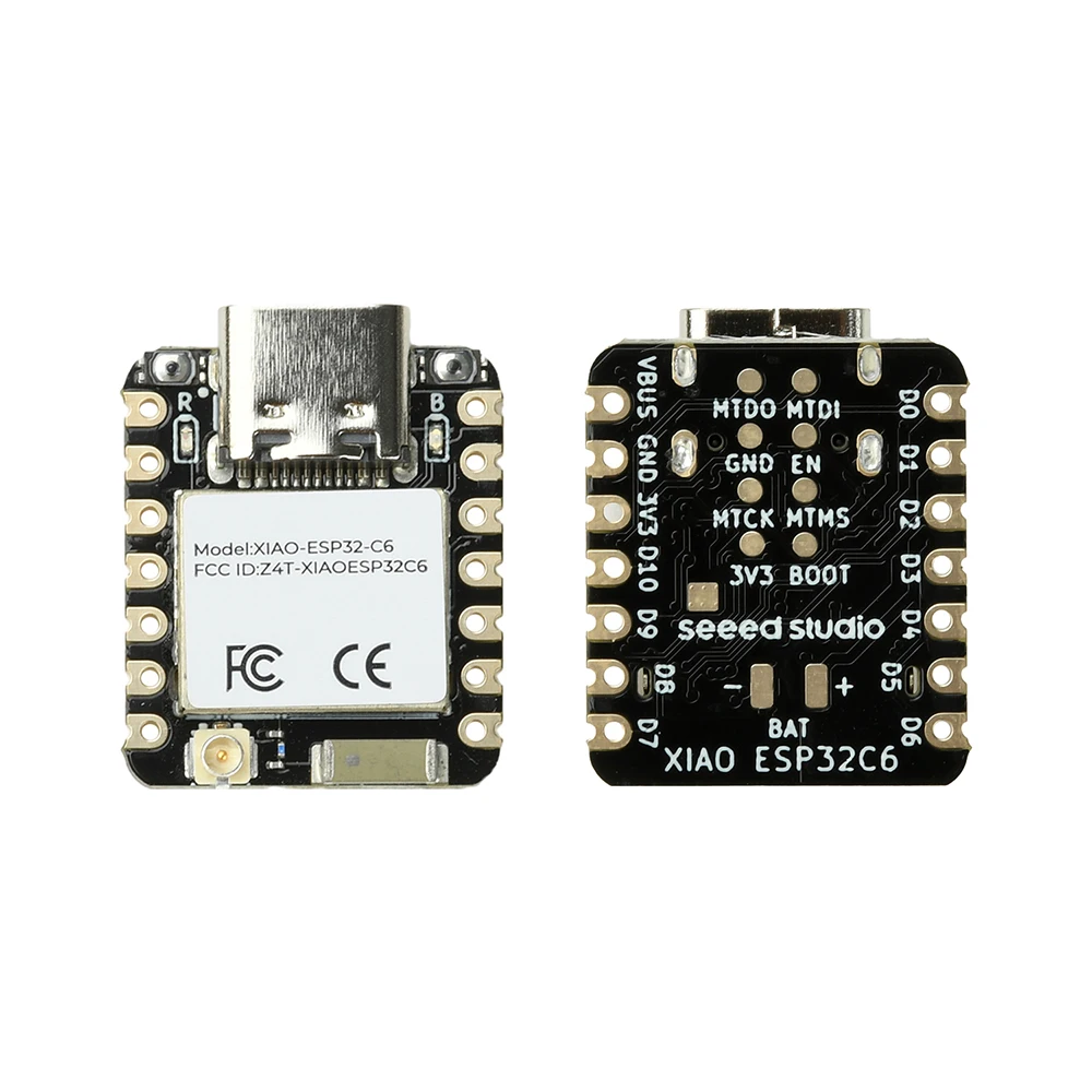 ESP32-C6 ESP32 C3 Seeed Studio For XIAO ESP32C6 WiFi6 Bluetooth ESP32-C6 Support Zigbee Smart Home IoT Development Board