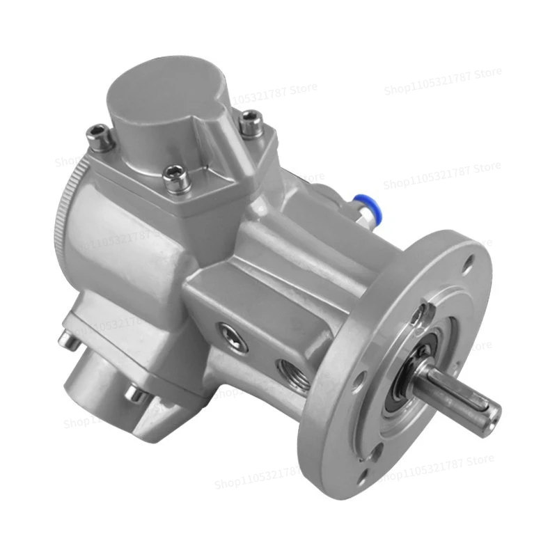 For Piston Type Pneumatic Motor Pneumatic Motor Can Be Reversed Speed Regulation with Gear Reducer Mixer