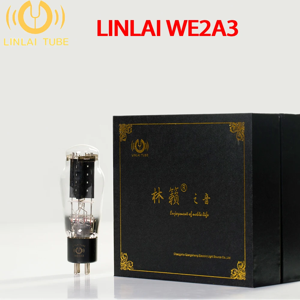 LINLAI WE2A3 Vacuum Tube Replace 2A3 2A3C 2A3B 2A3-T Electronic Tube for audio amplifier parameter matching