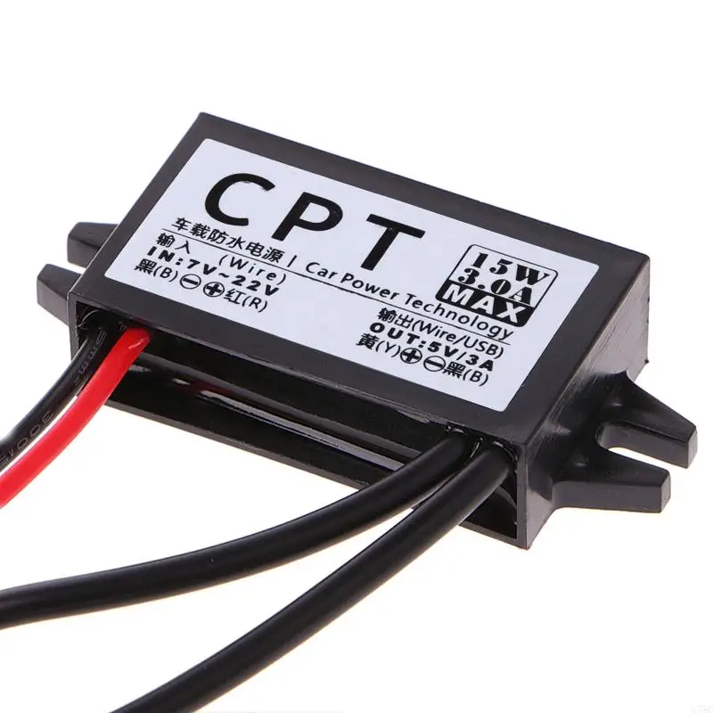 Bộ chuyển đổi U75C 12V đến 5V 3A Double 2 USB để tự động điều chỉnh điện áp Bước xuống