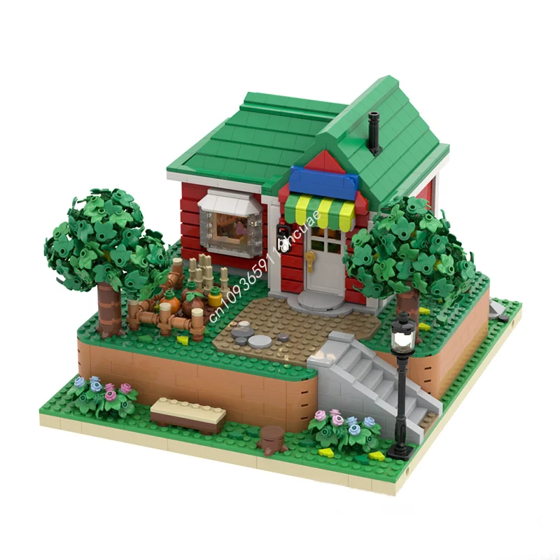 6986 個 MOC どうぶつの森コレクションパート I 4 モデルおもちゃビルディングブロックアーキテクチャアイデアブリック子供クリスマスギフト誕生日