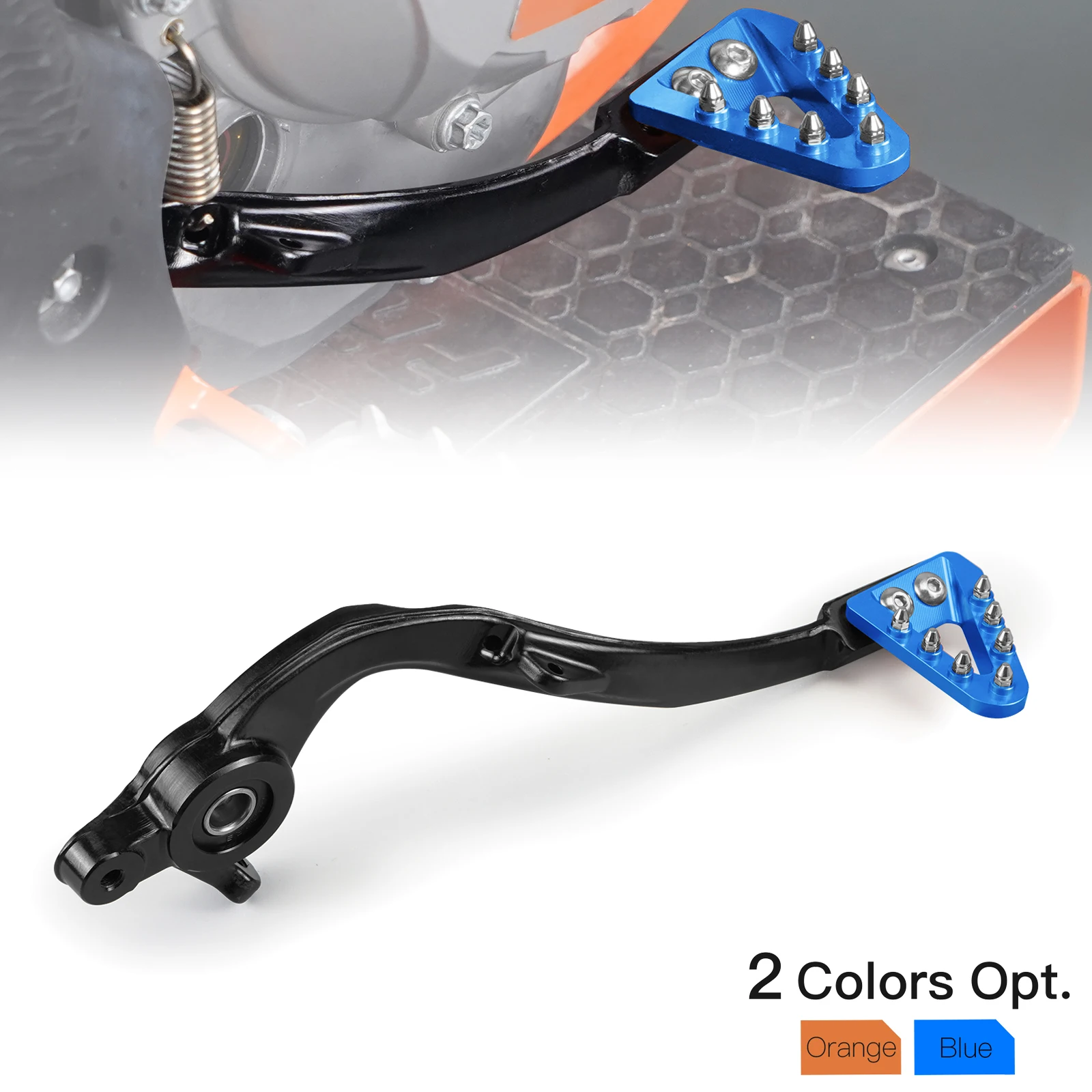 For Husqvarna TE 300 2017-2024 TE TE i FE TX FX TC FC 125 250 300 350 400 450 501 Motorcycle Forged Brake Pedal Lever FC TC 2016