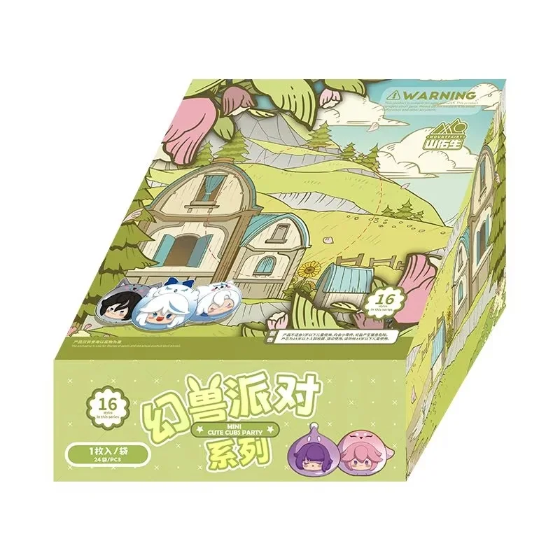 Genshin Impact Blind Box Furina Mini Anime Figure Game Surprise Box Q Version Kamisato Figures Pvc Dolls Desk Decora Toys Gifts