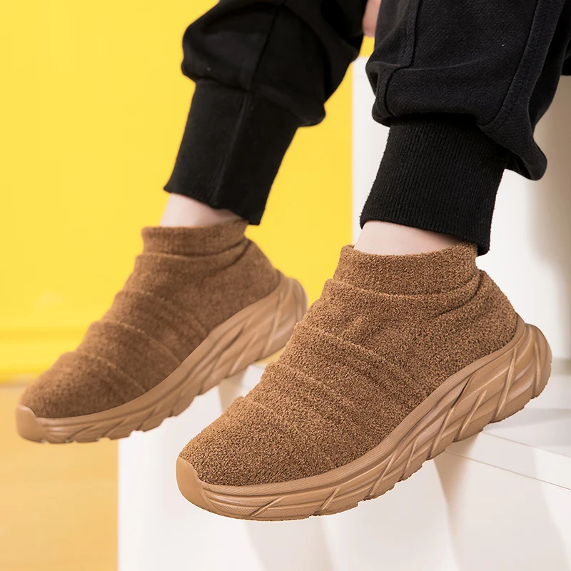 

High Quality Non-Slip Kids Sports Shoes Winter Autumn Warm Plush Casual Sneakers for Boys And Girls Outdoor Fashion Boots